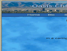 Tablet Screenshot of oasischandler.com